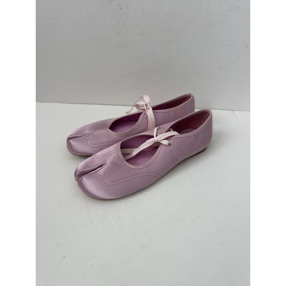 Lemonade Tabi Pink Mary Jane Flats - Picture 2 of 5